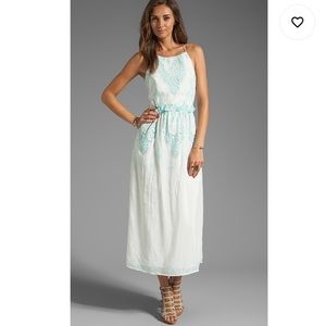 Dolce Vita Rayan Petticoat Embroidery Maxi Dress